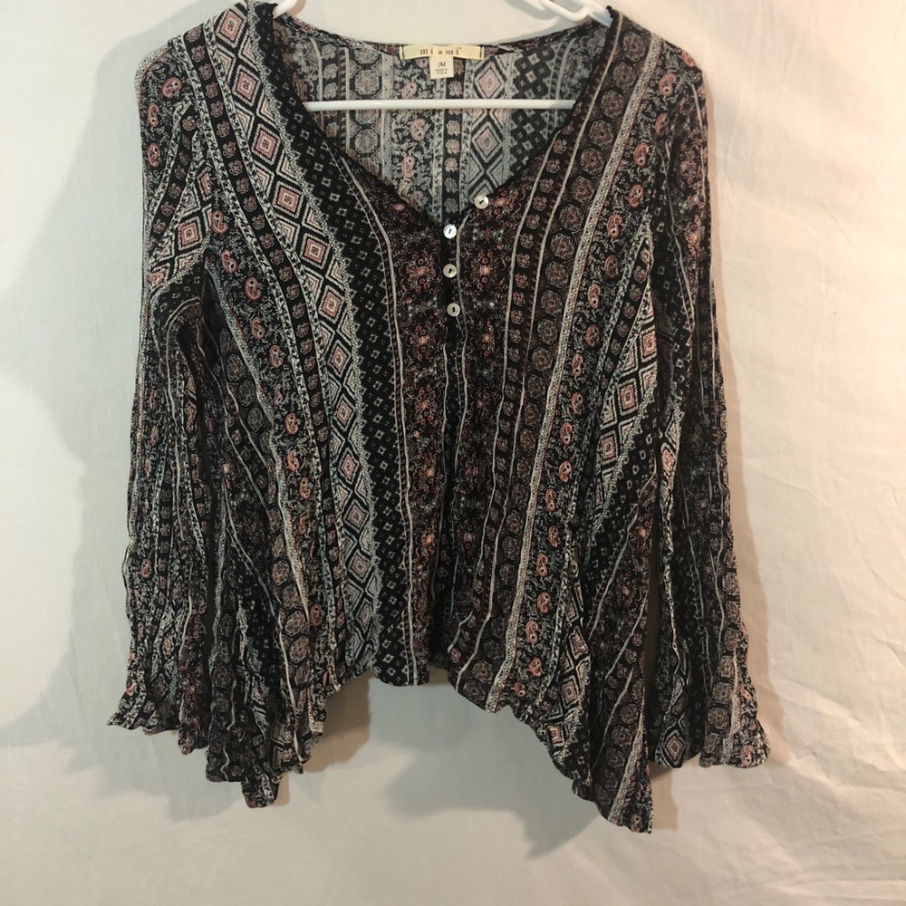 Women’s Miami Bell Sleeve Top